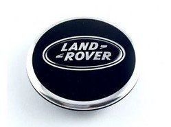 Колпак на диск черный   LAND ROVER  на черном наклейка
